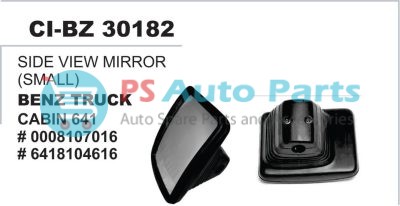 SIDE VIEW MIRROR (SMALL) BENZ TRUCK CABIN