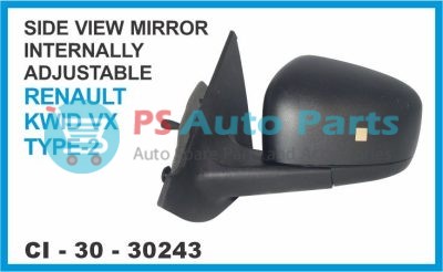 SIDE VIEW MIRROR INTERNALLY ADJUSTABLE RENAULT KWID VX TYPE-2