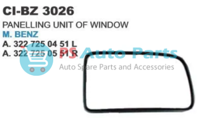 WINDOW PANELLING UNIT M BENZ TRUCK