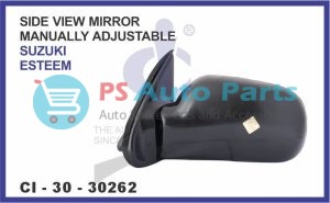 SIDE VIEW MIRROR SUZUKI ESTEEM (MANUALLY ADJUSTABLE)