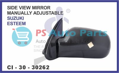 SIDE VIEW MIRROR SUZUKI ESTEEM (MANUALLY ADJUSTABLE)