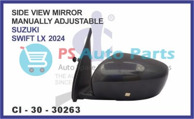 SIDE VIEW MIRROR MANUALLY ADJUSTABLE MARUTI SWIFT LX 2024