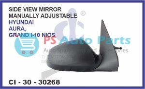 30268.jpeg "SIDE VIEW MIRROR MANUALLY ADJUSTABLE HYUNDAI AURA, GRAND I-10 NIOS"