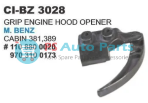 "GRIP ENGINE HOOD OPENER M.BENZ CABIN 381,389"