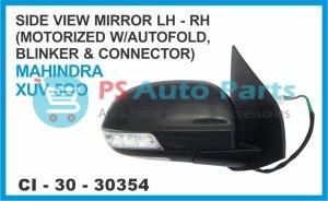 30354.jpeg "SIDE VIEW MIRROR LH - RH MAHINDRA XUV 5OO (MOTORIZED WITH AUTOFOLD, BLINKER & CONNECTOR)"