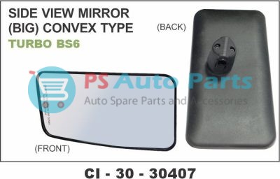 30407.jpeg SIDE VIEW MIRROR (BIG) CONVEX TYP TURBO ( BS6 )
