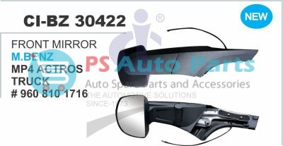 FRONT MIRROR ACTROS MP4