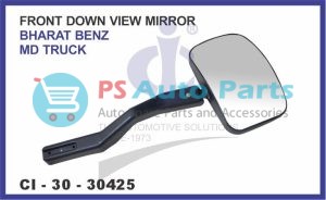 FRONT DOWN VIEW MIRROR BHARAT BENZ MD TRUCK