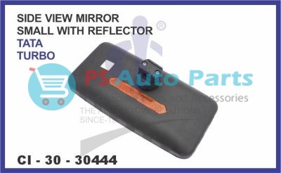 SIDE VIEW MIRROR SMALL WITH REFLECTOR TATA TURBO