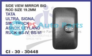 "SIDE VIEW MIRROR BIG ROD SIZE 19.2MM TATA ULTRA SIGNA SML TRUCK ASHOK LEYLAND TRUCK BS-IV, BS-VI"