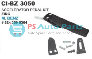 ACCELATOR PEDAL KIT (ZINC) HEAVY DUTY M BENZ