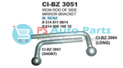 SIDE MIRROR ROD BENZ TRUCK