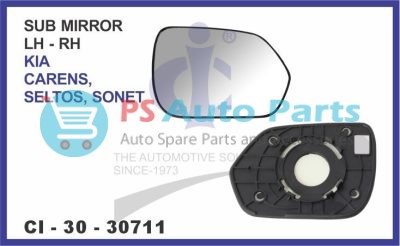 "SUB MIRROR (LH-RH) KIA SELTOS, CARENS, SONET"