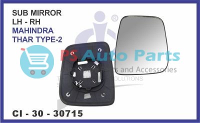SUB MIRROR (LH-RH) MAHINDRA THAR T-2