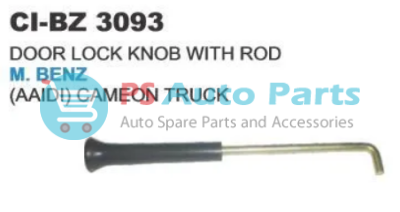DOOR LOCK KNOB WITH ROD BENZ TRUCK (EDILIST)