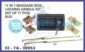 11 IN 1 BAGGAGE BOX LOCKING HANDLE (KIT OF 77 PCS) BUS