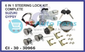 6 IN 1 STEERING LOCK KIT COMPLETE SUZUKI GYPSY