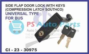 FLAP LOCK WITH KEYS CANOPY UNIVERSAL TYPE FOR BUS
