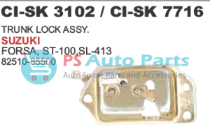 "TRUNKLID LOCK ASSY SUZUKI FORSA, "