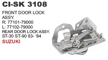 FRONT DOOR LATCH ASSY. SUZUKI ST 30