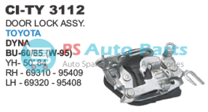DOOR LOCK ASSY. TOYOTA W 95