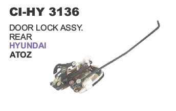 REAR DOOR LATCH HYUNDAI ATOZ
