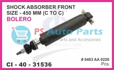 SHOCK ABSORBER FRONT BOLERO 450 MM (C TO C)