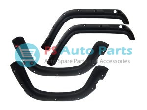FENDER LINING MAHINDRA THAR (FRONT+REAR) BLACK