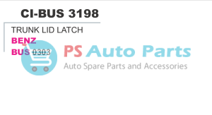 TRUNK LID LATCH BENZ BUS 0303