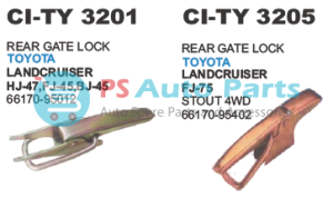REAR GATE LOCK TOYOTA LANDCRUISER FJ 45 (EDILIST)