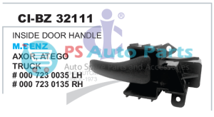 "INSIDE DOOR HANDLE M BENZ AXOR, ATEGO TRUCK"