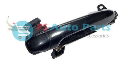 OUTSIDE DOOR HANDLE BLACK REAR WITH BASE TOYOTA INNOVA CRYSTA