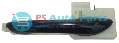 "OUTSIDE DOOR HANDLE ASSY. WITH BASE FRONT LH WITHOUT KEYHOLE HYUNDAI NIOS, AURA"