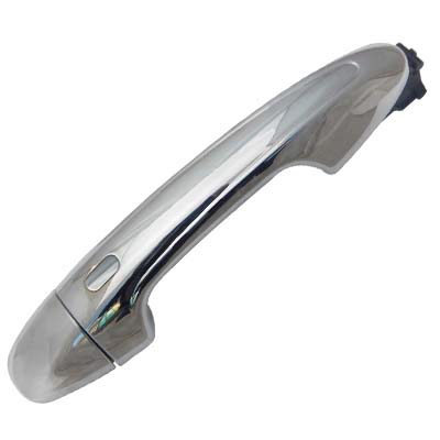 OUTSIDE DOOR HANDLE ONLY WITH SENSOR FRONT LH WITHOUT KEYHOLE CHROME TOYOTA INNOVA CRYSTA