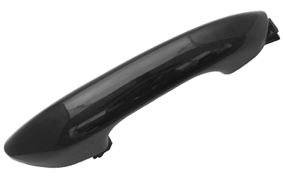 "OUTSIDE DOOR HANDLE ONLY (BLACK) WITHOUT BASE WITHOUT KEYHOLE REAR LH - RH HYUNDAI NIOS, AURA"