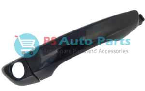 OUTER HANDLE ONLY BLACK W/HOLE W/O BASE HYUNDAI VERNA FLUIDIC