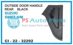OUTSIDE DOOR HANDLE (BLACK REAR SUZUKI SWIFT N/M