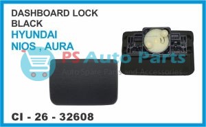 "DASHBOARD LOCK BLACK HYUNDAI GRAND I-10 NIOS , AURA"