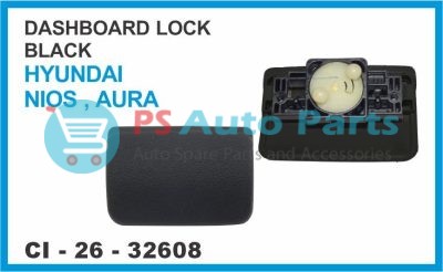 "DASHBOARD LOCK BLACK HYUNDAI GRAND I-10 NIOS , AURA"
