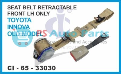 SEAT BELT RETRACTABLE FRONT LH ONLY TOYOTA INNOVA O/M