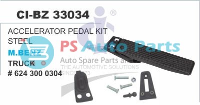 ACCELERATOR PEDAL KIT STEEL MBENZ TRUCK