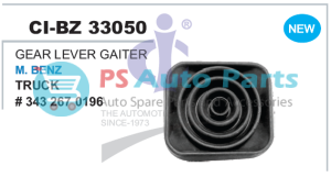 GEAR LEVER GAITER M.BENZ TRUCK