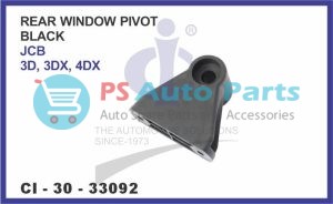 "REAR WINODW PIVOT BLACK JCB,3D,3DX,4DX"