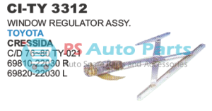 WINDOW REGULATOR ASSY. TOYOTA CRESSIDA