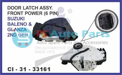 DOOR LATCH ASSY FRONT POWER (6 PIN) SUZUKI