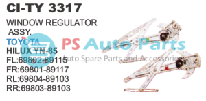 WINDOW REGULATOR HILUX YN 85