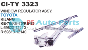 WINDOW REGULATOR TOYOTA KE 70/75/75