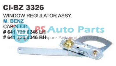 WINDOW REGULATOR BENZ TRUCK CABIN WITH SPRING