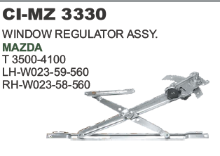 WINDOW REGULATOR MAZDA T 3500 / 4100