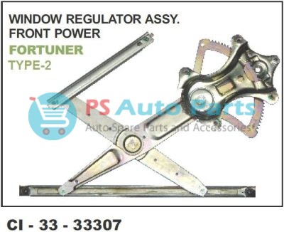 WINDOW REGULATOR ASSY FORTUNER FRONT TYPE-2